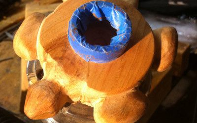 Carving Sea Turtle