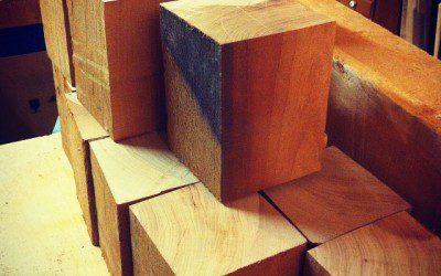 Stacks of #cherry #wood #blanks prepped for our donated #infant #urn project http://www.hatchfund.org/project/sand_pail_and_footprints_infant_urns