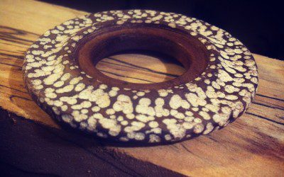Walnut, Milk Paint #Hatchfund Pendant