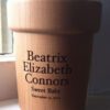 laser engraved urn sample