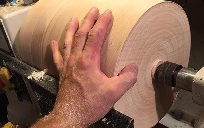 Fairly Large Maple Cylinder