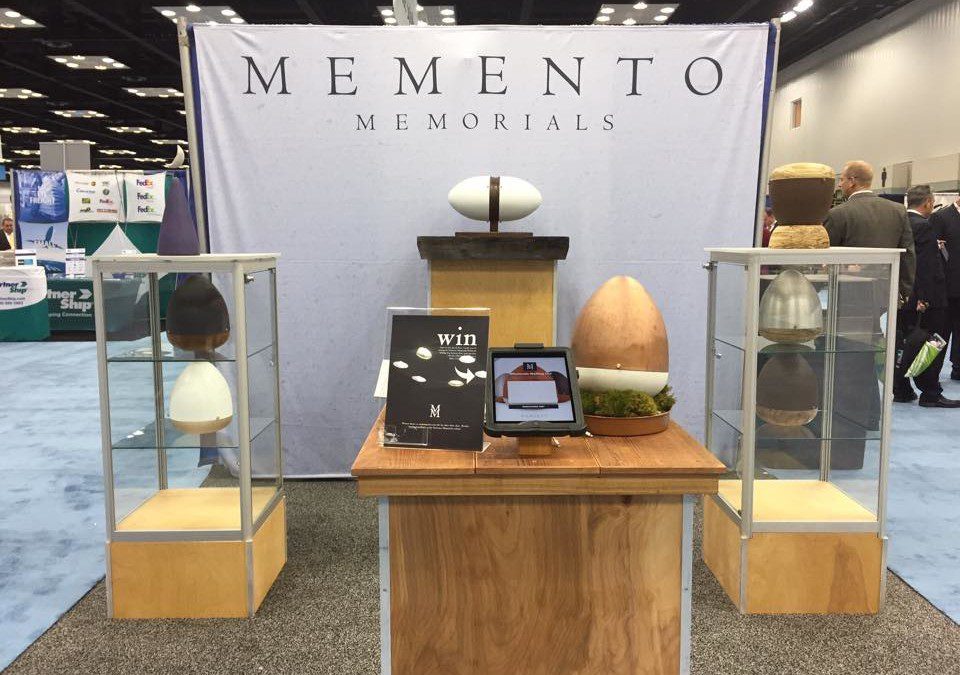 NFDA2015 Expo Memento Memorials Urn Giveaway