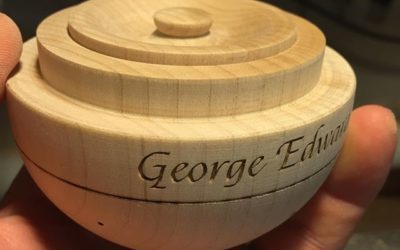 #customized #urn Prior To Dyes and Finish.