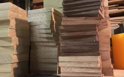 Stacks of #Wood #Urn Components