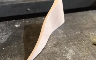 Wood Flag for Medieval Tent Urn