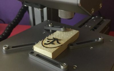 Laser Engraver Test Run
