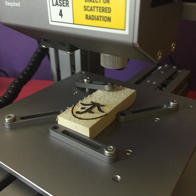 Laser Engraver Test Run