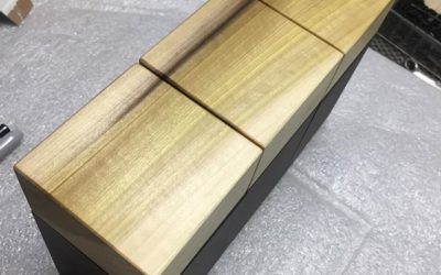 Nice Stripe in This Meta Keepsake Grain Matched Set