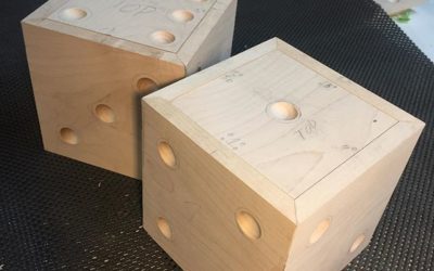 Dice #urn Post Glue-Up