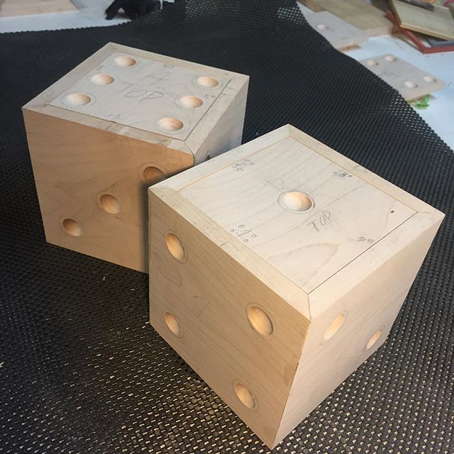 Dice #urn Post Glue-Up