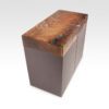 META Live Edge Black Walnut Cremation Urn Pair