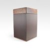 Meta - Live Edge Walnut Pair #004 Cremation Urns - Image 10