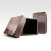 Live Edge Walnut Paired Cremation Urns #004