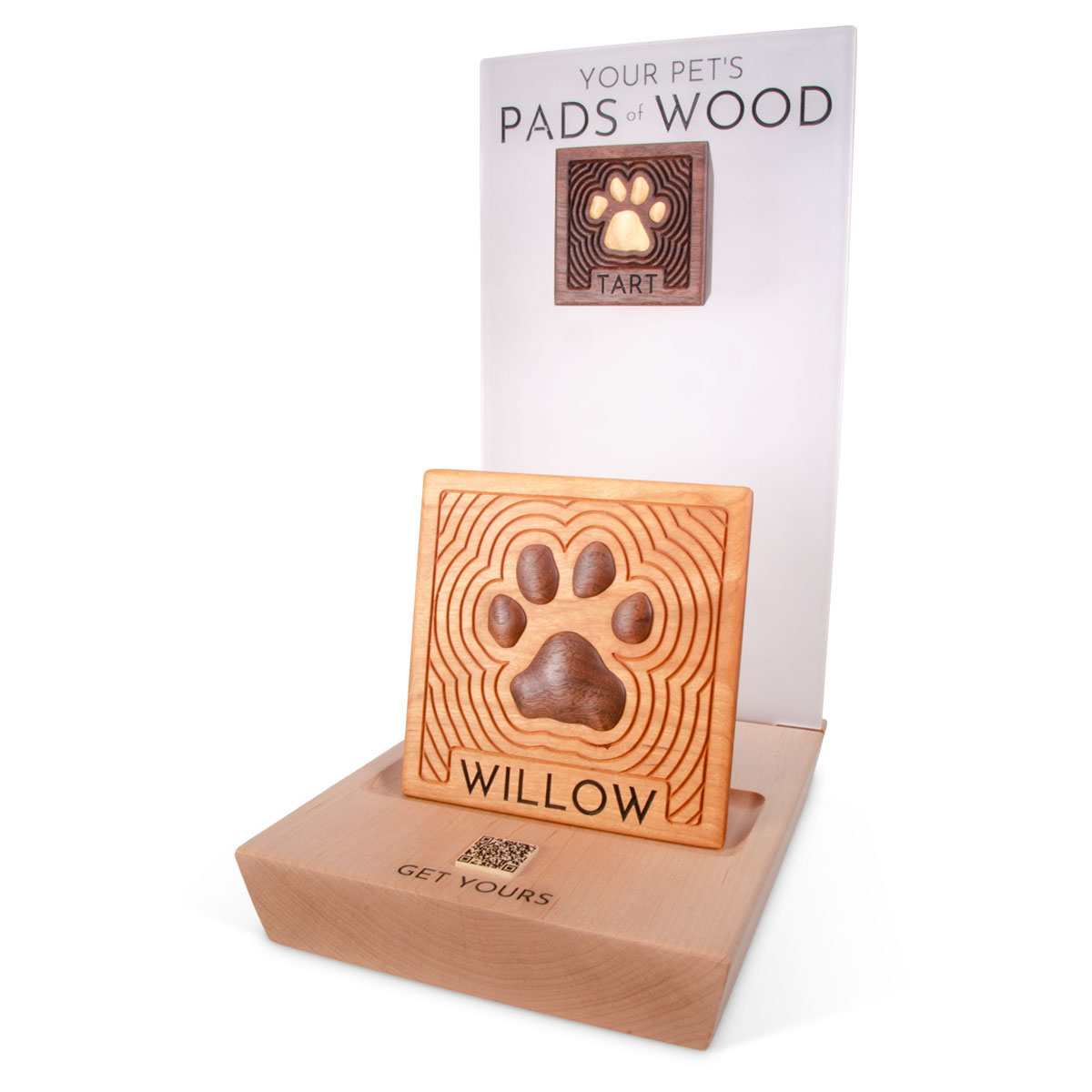 Pads of Wood Retail Display