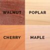 Pads of Wood Species Choices