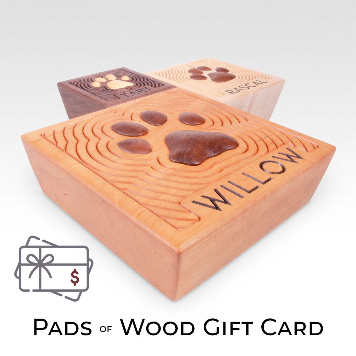 Pads of Wood Gift Card