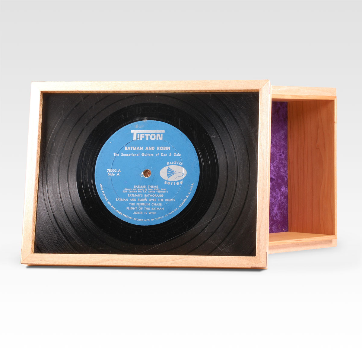 Batman Vinyl Resting Place Cremation Urn