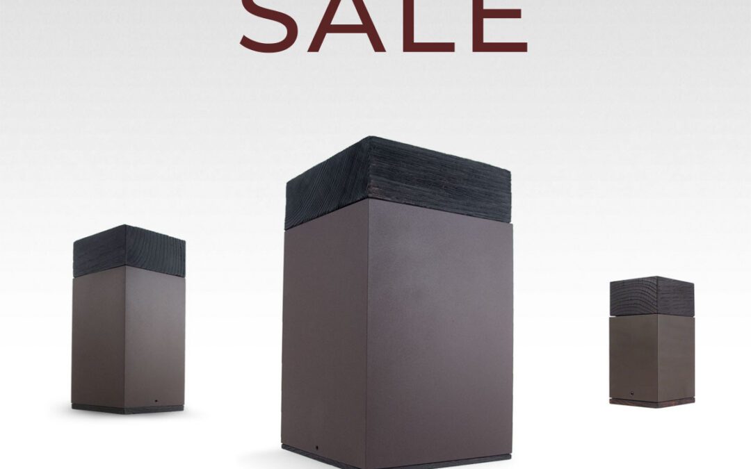 Faux Shou Sugi Ban META Cremation Urn Sale